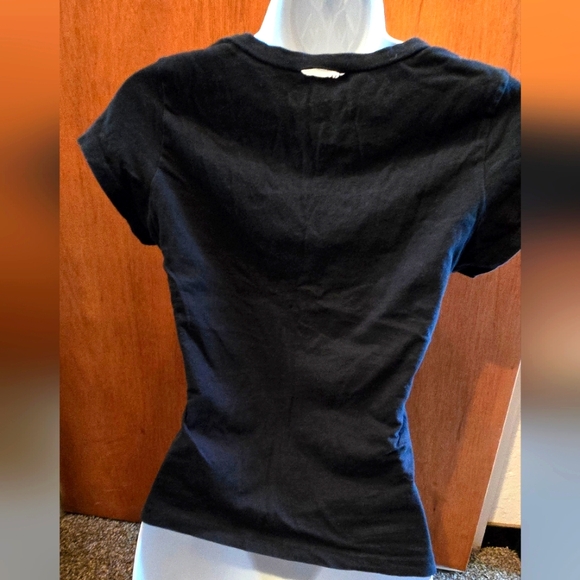 Hot Topic Black Skull Tee SzM - Picture 4 of 5